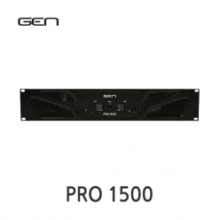 GEN PRO1500 Power Amplifier 500W+500W 8ohm