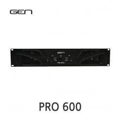 GEN PRO600 Power Amplifier 200W+200W 8ohm