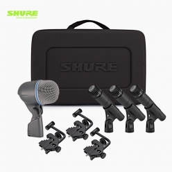 SHURE 슈어 DMK57-52 단일지향성 카디오이드 악기용 다이나믹 드럼마이크 키트