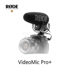 RODE VideoMic Pro+ PLUS 로데 비디오 마이크 프로 플러스 DSLR 카메라 캠코더 부착용 동영상 비디오 촬영 녹음 샷건 마이크