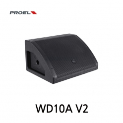 PROEL WD10A V2 프로엘 10" 2웨이 액티브 파워드 스테이지 모니터 스피커 정격 250W