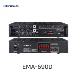 KANALS EMA-690D 6채널 다목적 상업용 매장 앰프