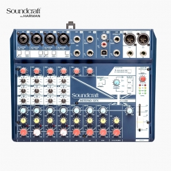 사운드크래프트 NOTEPAD 12FX 12채널 소형 아날로그 오디오 믹서 Soundcraft 오디오 인터페이스