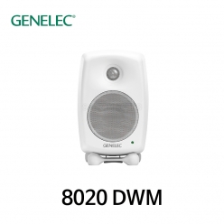 GENELEC 8020DWM 제네릭 스튜디오 모니터 스피커 4inch 2웨이 100W 화이트 1개