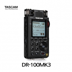 타스캠  녹음기 DR-100MK3 휴대용  휴대용레코더 고품질 오디오레코더