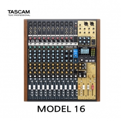 TASCAM MODEL 16 멀티트랙 라이브 레코딩 믹서 멀티트랙 오디오인터페이스
