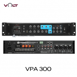 VOLT VPA-300 방송용 PA앰프 300W 블루투스 USB