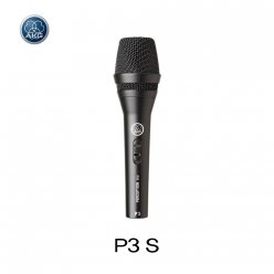 AKG P3S 스위치 있는 고성능 다이나믹 보컬 핸드마이크
