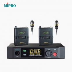 MIPRO 미프로 ACT-5802TT 2채널 디지털 무선 핀마이크 벨트팩 시스템 5.8GHz