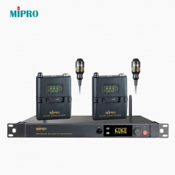 MIPRO 미프로 ACT-5812DT 2채널 디지털 무선 핀+핀마이크 벨트팩 시스템 5.8GHz