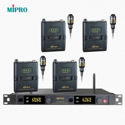 MIPRO 미프로 ACT-5814TQ 4채널 디지털 무선 핀+핀+핀+핀마이크 벨트팩 시스템 5.8GHz