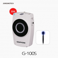 준성테크 G-100S 기가폰 강의용 포터블 앰프 스피커 고성능 마이크