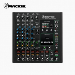 MACKIE 맥키 ONYX8 소형 8채널 USB 오디오 아날로그 믹서