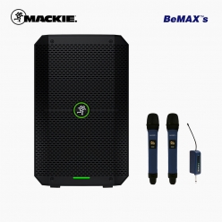 맥키 음향패키지 MACKIE Thump GO 휴대용 배터리 전원 블루투스 라우드 스피커 + BEMAX 2채널 무선마이크 BXM-J942