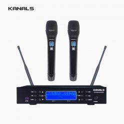 KANALS 카날스 K-9300 충전용 2채널 무선 핸드마이크 시스템