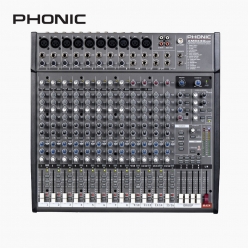 PHONIC 포닉 AM 844D USB 버스킹 콘서트 무대공연용 16채널 오디오 아날로그 믹서