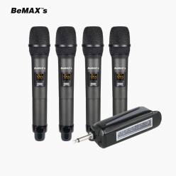 BEMAX 비맥스 BXM-J9404H 공연용 강의용 충전식 4채널 무선 핸드마이크