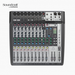 사운드크래프트 SIGNATURE 12 MTK 12채널 시그니처 아날로그 오디오 믹서 Soundcraft 오디오 인터페이스
