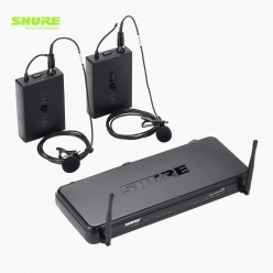 SHURE 슈어 SVX188/CVL 듀얼채널 무선 라발리에 마이크 송수신기 시스템