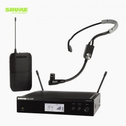 SHURE 슈어 BLX14R/SM35 단일채널 무선 퍼포먼스 헤드셋마이크 송수신기 시스템 BLX14RK/SM35