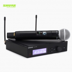 SHURE 슈어 SLXD24/SM58 디지털 무선 핸드마이크 송수신기 시스템