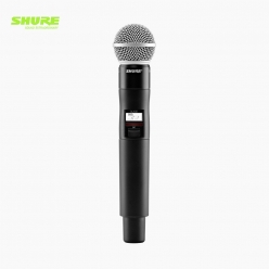SHURE 슈어 QLXD2/SM58 디지털 무선 핸드마이크 핸드헬드 송신기