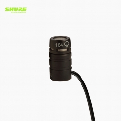 SHURE 슈어 WL184 무선바디팩용 슈퍼카디오이드 콘덴서 핀마이크 TQG 커넥터