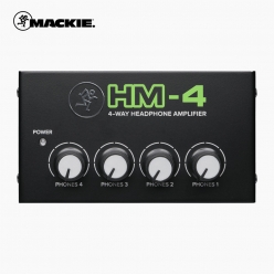 MACKIE 맥키 HM-4 4채널 헤드폰 앰프 분배기